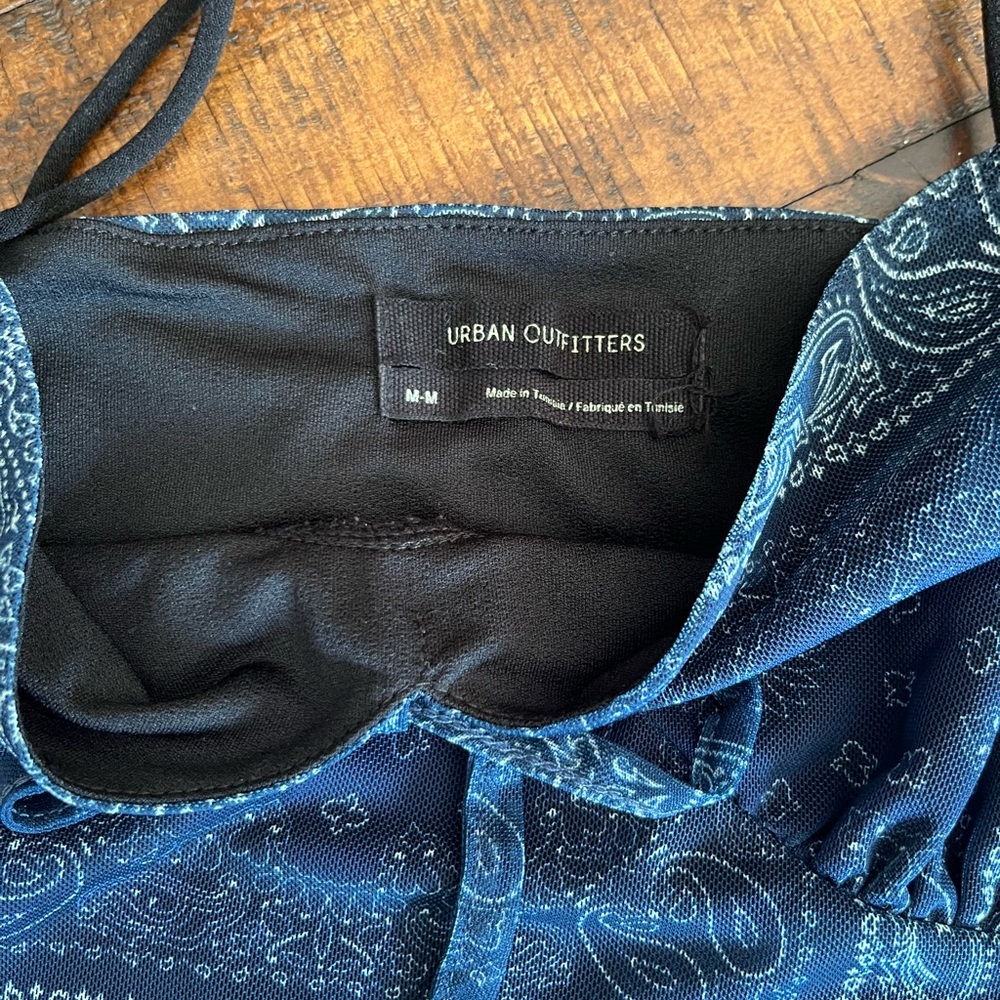 Urban Outfitters Bandana Print Mini Dress - Picture 3 of 4